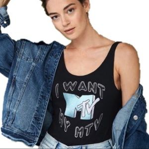 American Eagle MTV Bodysuit